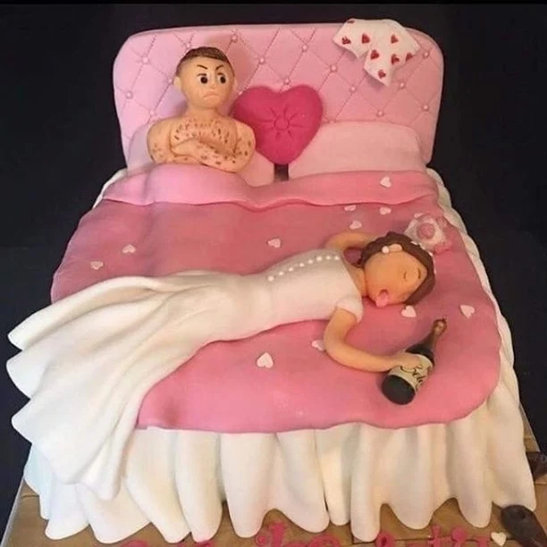 pastel divertido