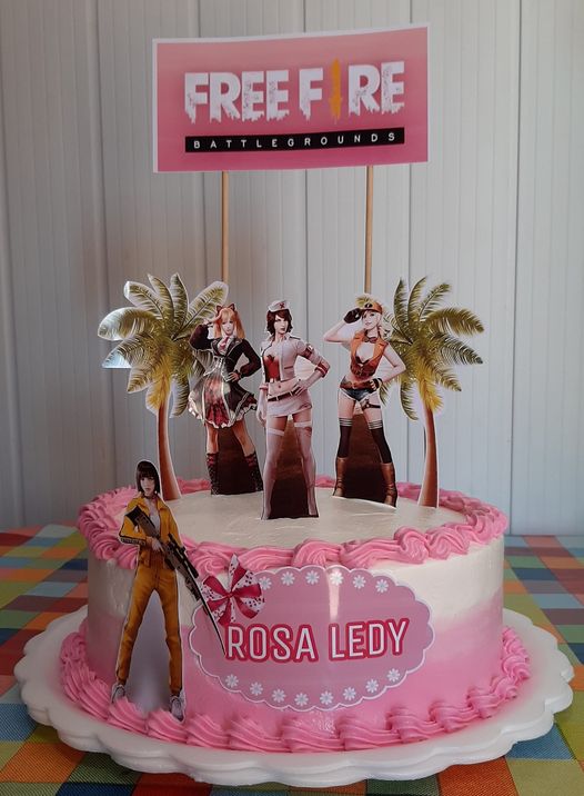 pasteles de free fire