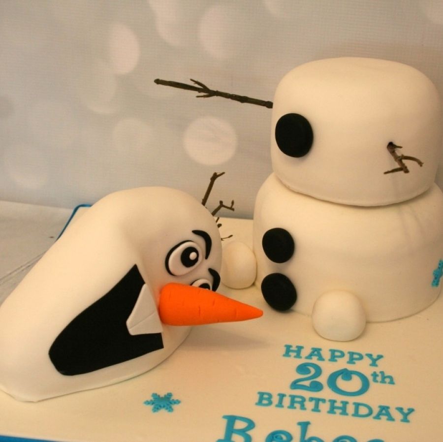 Pastel de olaf