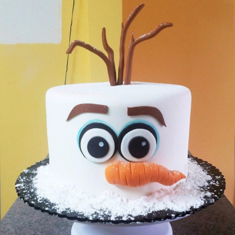pastel de olaf