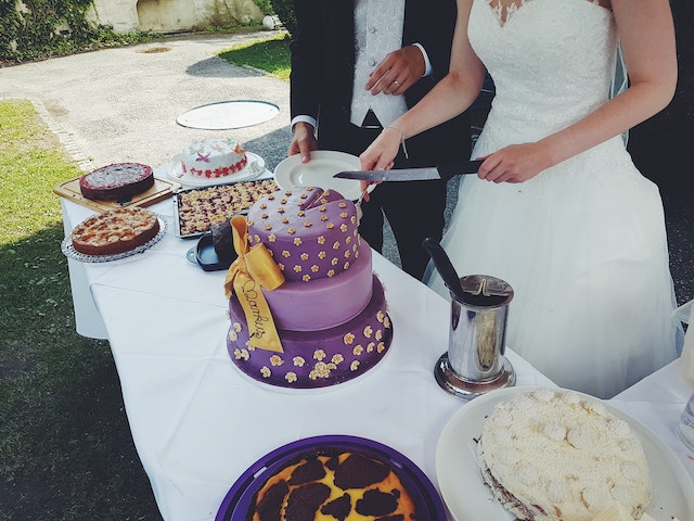 Pasteles de boda sencillos