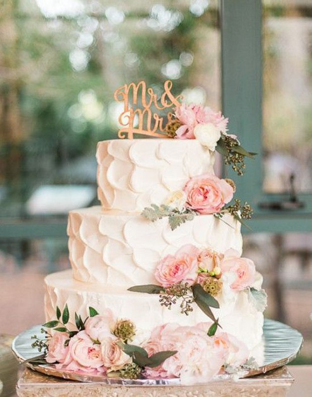 pasteles con flores