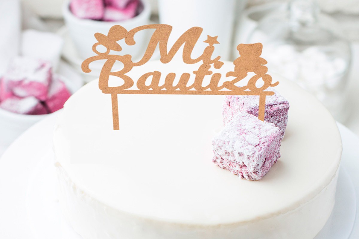 Pasteles de bautizo para niño